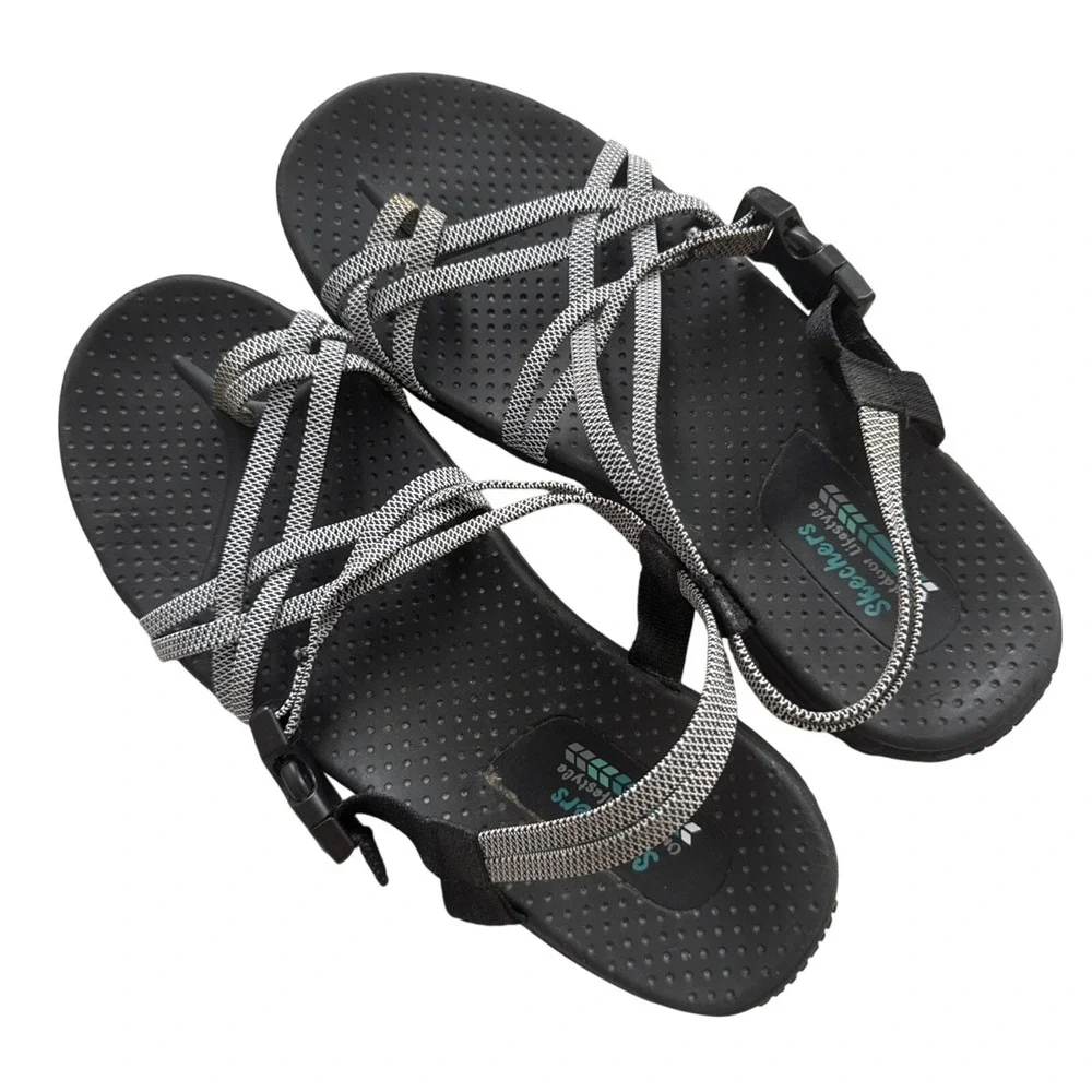 Skechers Outdoor Lifestyle Sport Strappy Walking Hiking Sandals Women's 9 - Picture 1 of 2